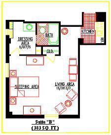 Suite B, Cobb House Apartments
